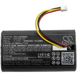 Batterie pour Logitech CIRCLE 2 (5200 mAh/19.24 Wh, 3.7 V)