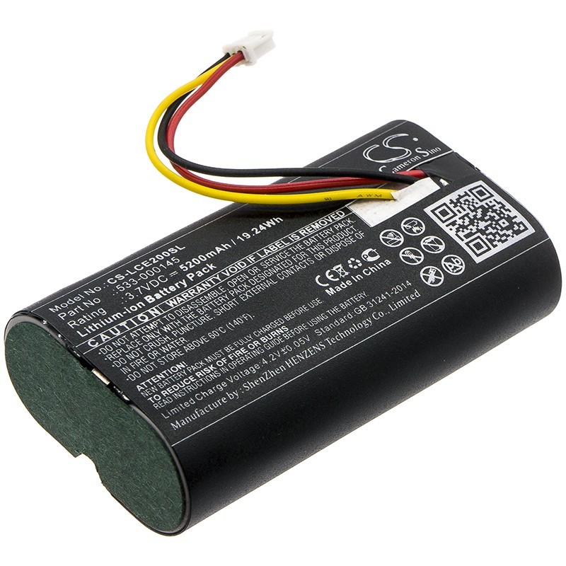 Batterie pour Logitech V-U0045 (5200 mAh/19.24 Wh, 3.7 V)