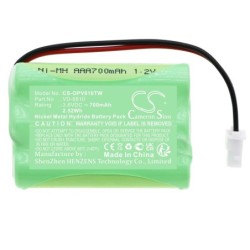 Batterie pour iVision H-AAAJ3 (700 mAh/2.52 Wh, 3.6 V)
