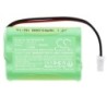 Batterie pour Optex Wireless Two-Way Intercom System (700 mAh/2.52 Wh, 3.6 V)