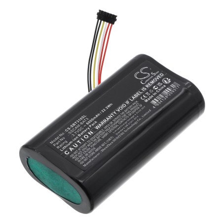 Batterie pour SimpliSafe SSCAM-BAT3 (6000 mAh/22.2 Wh, 3.7 V)