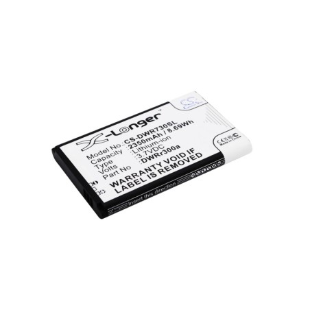 Batterie pour D-Link DWR-730 B2 (2350 mAh/8.7 Wh, 3.7 V)