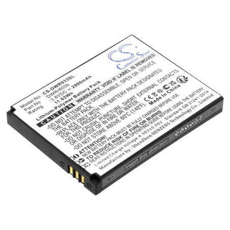 Batterie pour D-Link DWRr800b (2900 mAh/11.02 Wh, 3.8 V)