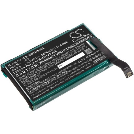 Batterie pour GlocalMe G2 (5800 mAh/21.46 Wh, 3.7 V)