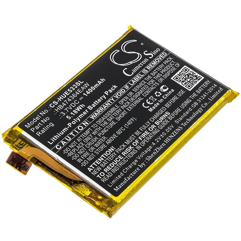 Batterie pour Huawei E5338 (1400 mAh/5.18 Wh, 3.7 V)