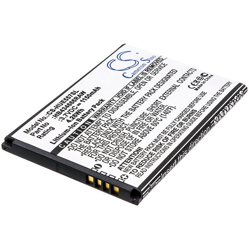 Batterie pour Huawei E5577Cs-321 (1150 mAh/4.26 Wh, 3.7 V)