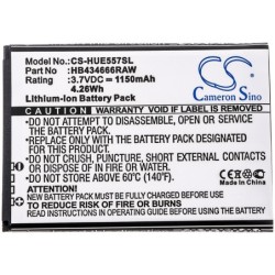 Batterie pour Huawei E5575 (1150 mAh/4.26 Wh, 3.7 V)