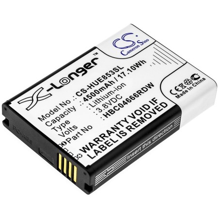 Batterie pour Huawei E5787P (4500 mAh/17.1 Wh, 3.8 V)