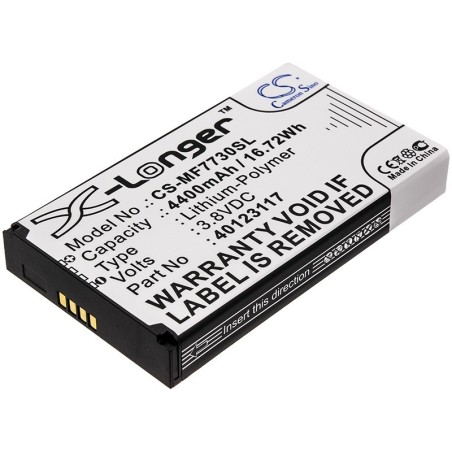 Batterie pour Verizon MiFi 8800L (4400 mAh/16.72 Wh, 3.8 V)