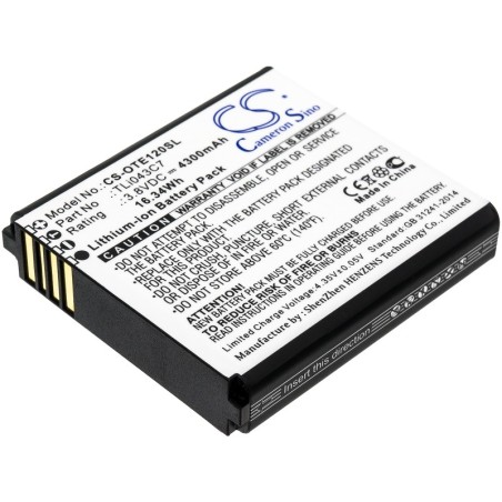 Batterie pour Alcatel EE120 (4300 mAh/16.34 Wh, 3.8 V)