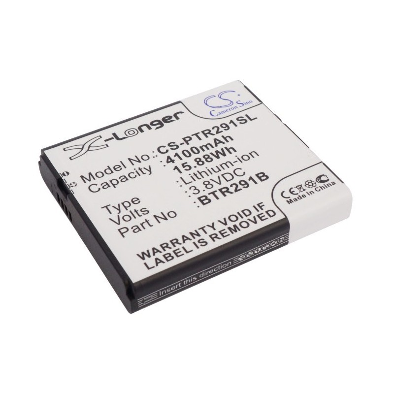 Batterie pour Pantech BTR291B (4100 mAh/15.58 Wh, 3.8 V)