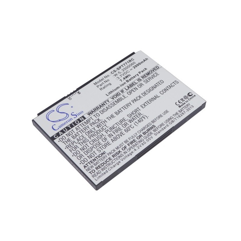 Batterie pour Sprint W-5 (2000 mAh/7.4 Wh, 3.7 V)