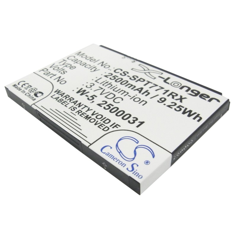 Batterie pour AT&T W-5 (2500 mAh/9.25 Wh, 3.7 V)