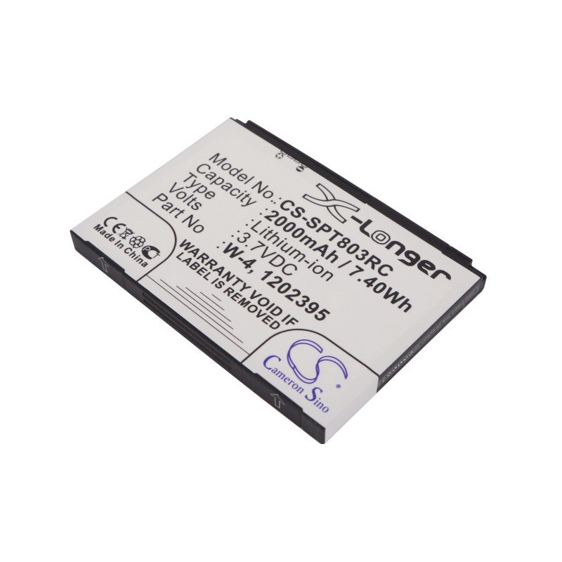 Batterie pour Sprint W-4 (2000 mAh/7.4 Wh, 3.7 V)