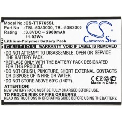 Batterie pour TP-Link M7650 (2900 mAh/11.02 Wh, 3.8 V)