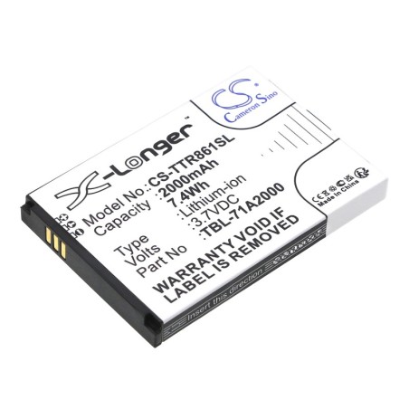 Batterie pour TP-Link TBL-71B2000 (2000 mAh/7.4 Wh, 3.7 V)