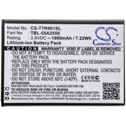 Batterie pour TP-Link M7350 (1900 mAh/7.22 Wh, 3.8 V)