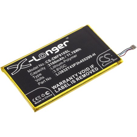 Batterie pour ZTE MF900 (3100 mAh/11.78 Wh, 3.8 V)