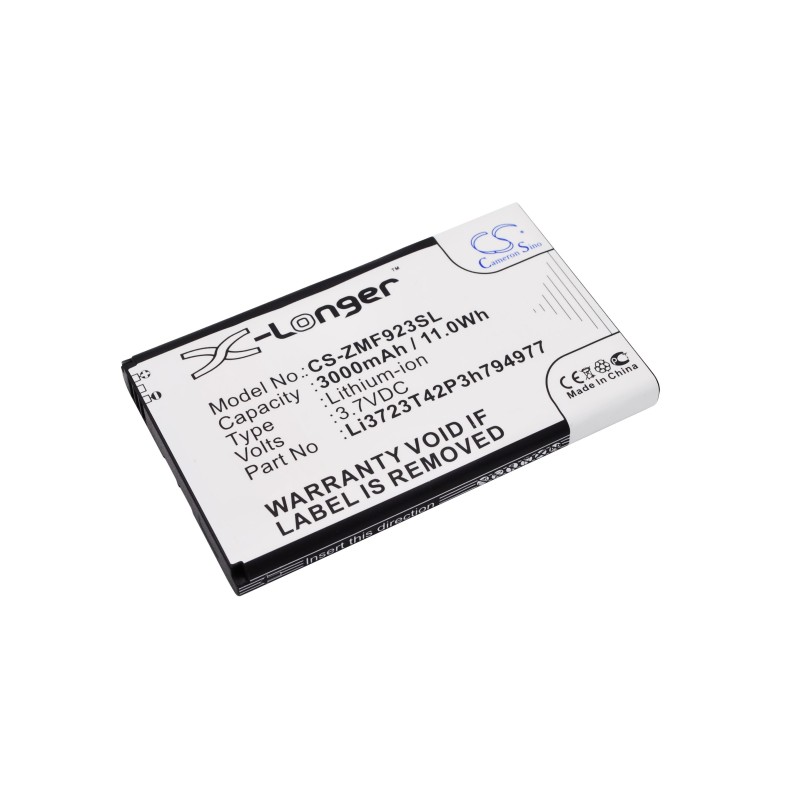 Batterie pour ZTE VELOCITY (3000 mAh/11.1 Wh, 3.7 V)