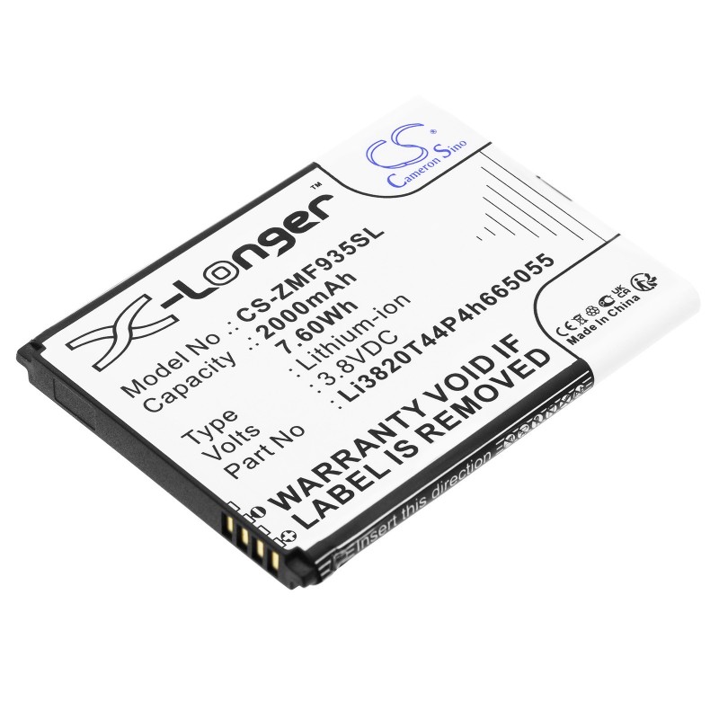 Batterie pour ZTE MF935 (2000 mAh/7.6 Wh, 3.8 V)
