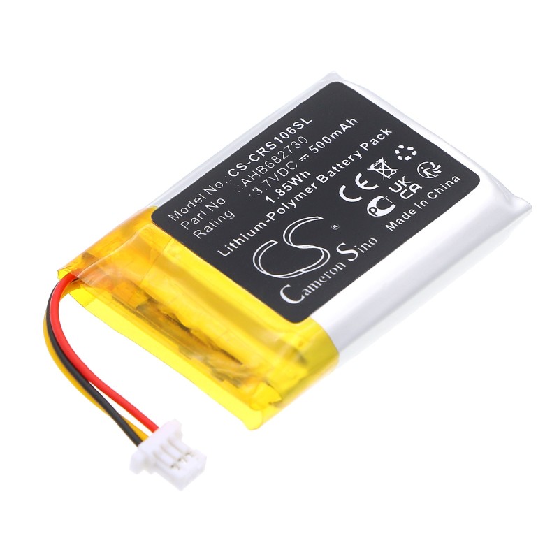 Batterie pour Corsair AHB682730 (500 mAh/1.85 Wh, 3.7 V)