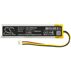 Batterie pour Logitech YR0073 (1500 mAh/5.55 Wh, 3.7 V)