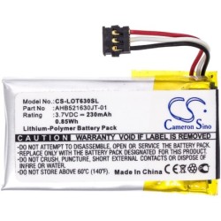 Batterie pour Logitech 1311 (230 mAh/0.85 Wh, 3.7 V)