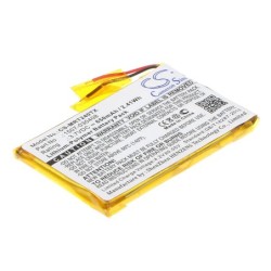 Batterie pour Rii RT-MWK24T (650 mAh/2.41 Wh, 3.7 V)