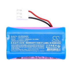 Batterie pour Deerma DEM-NU05 (2600 mAh/19.24 Wh, 7.4 V)