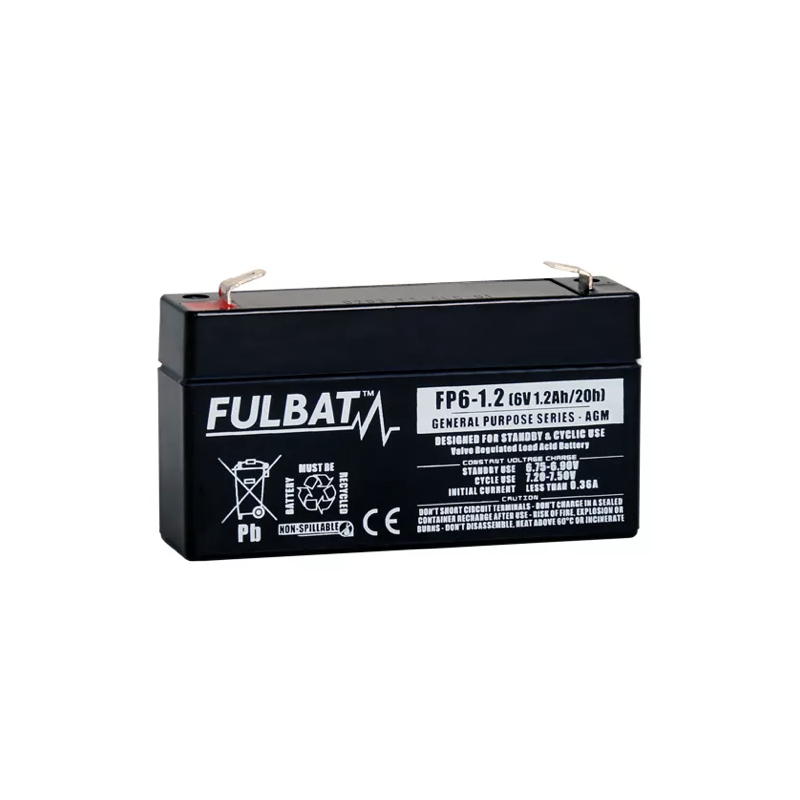 Batterie FULBAT FP6-1.2 1.2Ah 6V