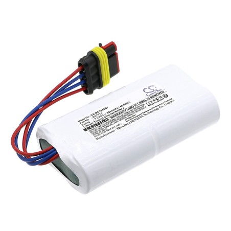 Batterie pour Daitem DC408 (6500 mAh/46.8 Wh, 7.2 V)