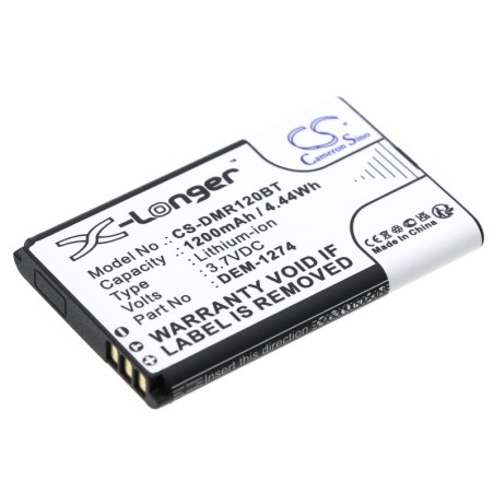 Batterie pour Magellan K32RF (1200 mAh/4.44 Wh, 3.7 V)