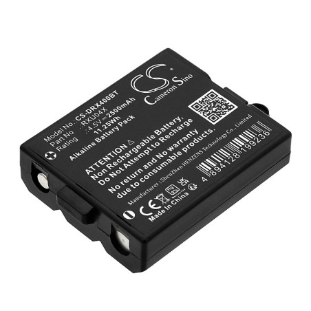 Batterie pour Daitem D18 Codeeinrichtung SA660AX (2500 mAh/11.25 Wh, 4.5 V)