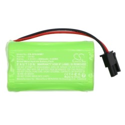 Batterie pour Grothe FA30 (2000 mAh/9.6 Wh, 4.8 V)