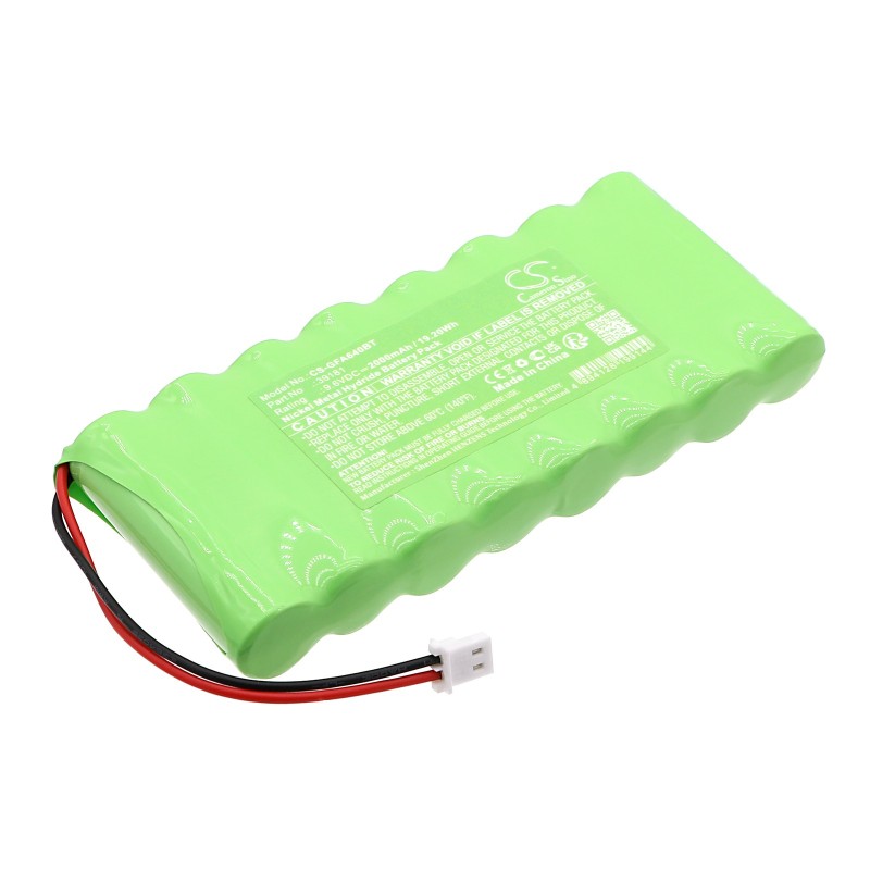 Batterie pour Grothe 39181 (2000 mAh/19.2 Wh, 9.6 V)