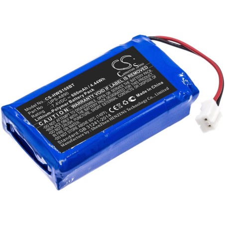Batterie pour Chuango WS-108 (600 mAh/4.44 Wh, 7.4 V)