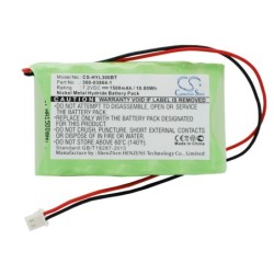 Batterie pour ADT LYNX ALARM SECURITY PANEL (1500 mAh/10.8 Wh, 7.2 V)