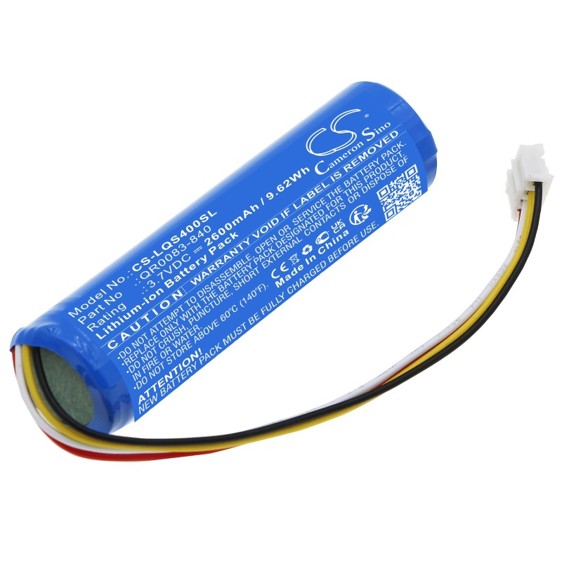 Batterie pour Qolsys IQ Panel 4 (2600 mAh/9.62 Wh, 3.7 V)