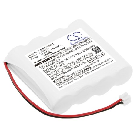 Batterie pour Indexa 3695887 (800 mAh/3.84 Wh, 4.8 V)