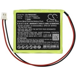 Batterie pour Paradox PDX-BATMG6250 (1500 mAh/7.2 Wh, 4.8 V)