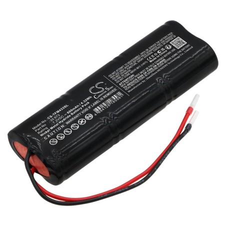 Batterie pour Telenot FM 433 (600 mAh/4.32 Wh, 7.2 V)