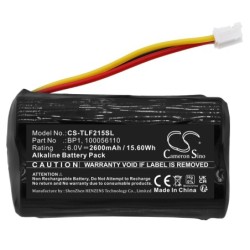 Batterie pour Comstar MS232 detector (2600 mAh/15.6 Wh, 6 V)