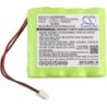 Batterie pour Visonic 0-100459 (2000 mAh/19.2 Wh, 9.6 V)