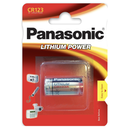 Pile CR123A lithium
