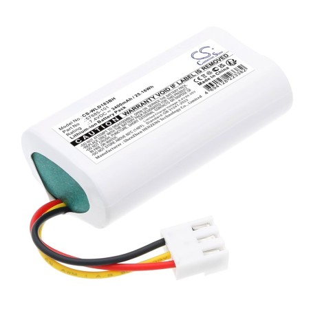 Batterie pour Winland EnviroAlert Professional EAPro Gateway (3400 mAh/25.16 Wh, 7.4 V)