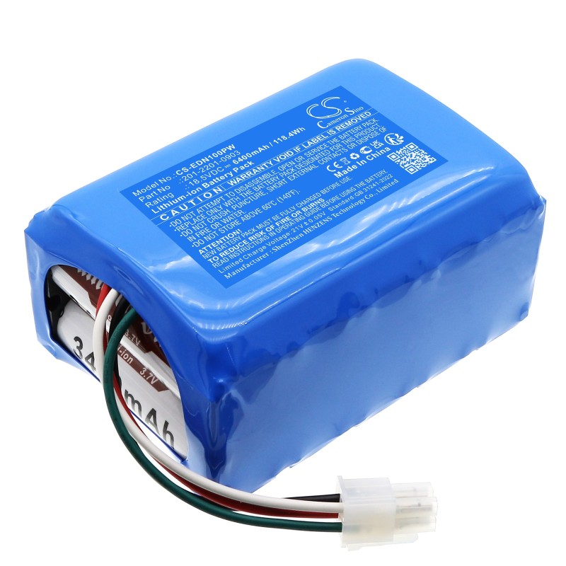 Batterie pour Ecovacs BAIZE (6400 mAh/118.4 Wh, 18.5 V)