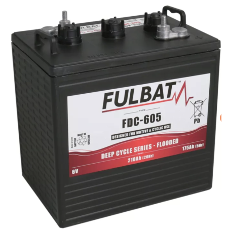 Batterie FULBAT FDC-605 210Ah 6V