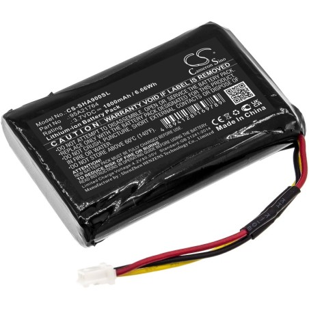 Batterie pour Shure SHA900 (1800 mAh/6.66 Wh, 3.7 V)