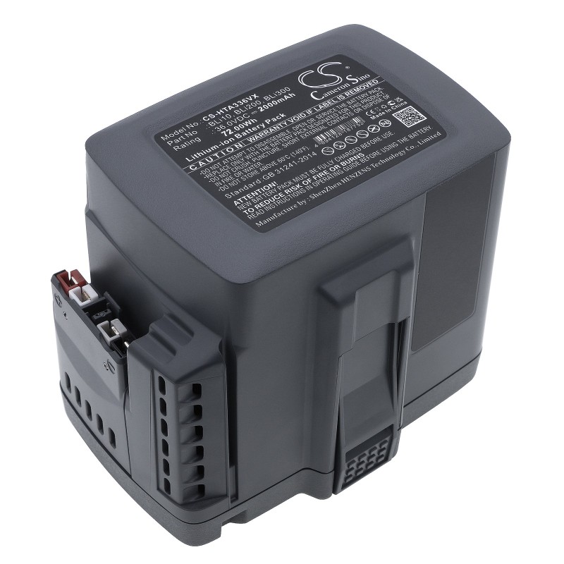 Batterie pour Husqvarna 967 09 18-01 (2000 mAh/72 Wh, 36 V)
