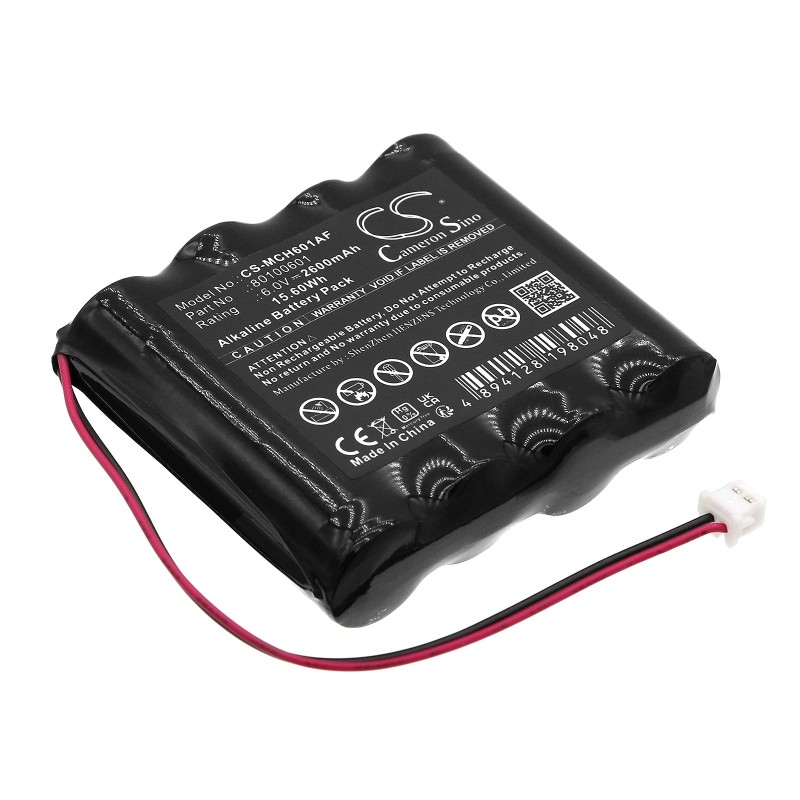 Batterie pour Messerschmitt 80100601 (2600 mAh/15.6 Wh, 6 V)